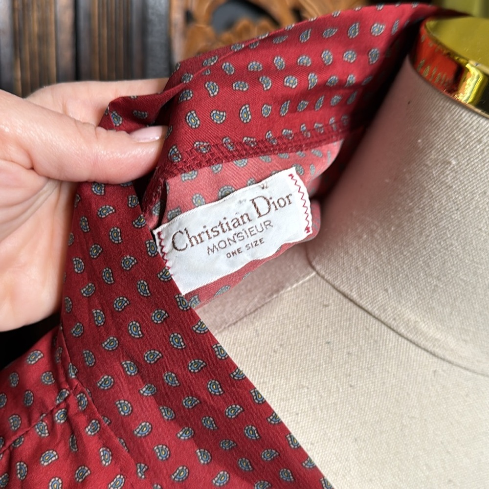 Vintage Christian Dior Robe - Picture 5 of 6